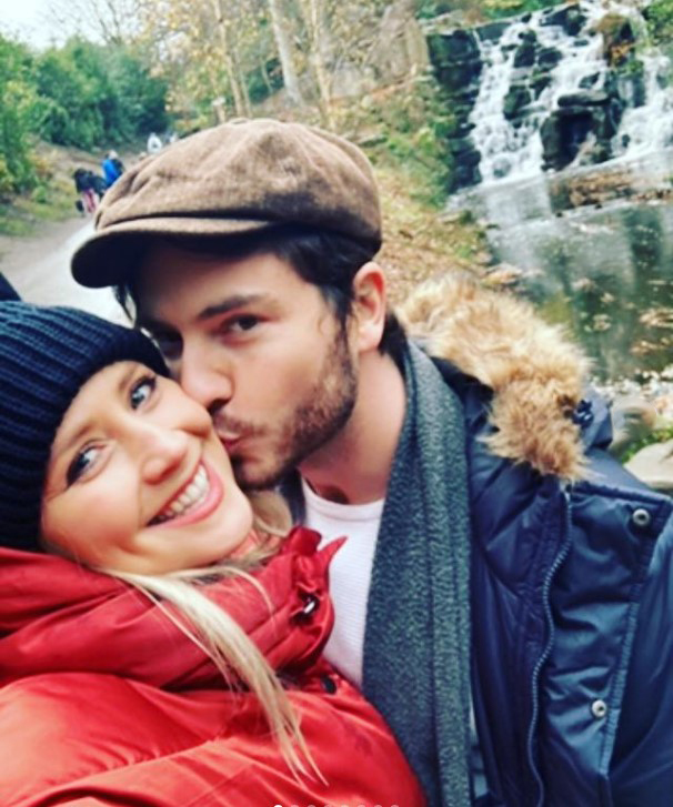 Emmerdale's Amy Walsh wished her fiance Toby Alexander Smith a happy birthday on social media