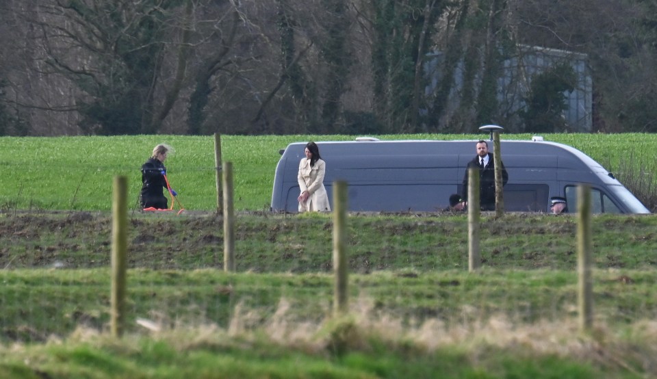 The senior investigating officer showed up moments before the announcement was made