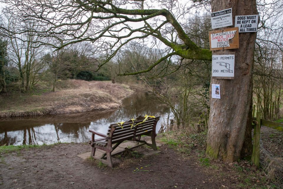 Nicola's mobile phone was found on a bench along with her 'bone dry' pet