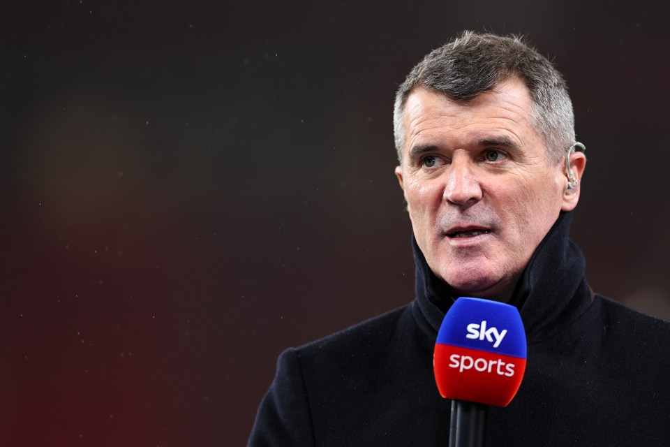 Keane was on punditry duty for United’s semi-final win over Nottingham Forest