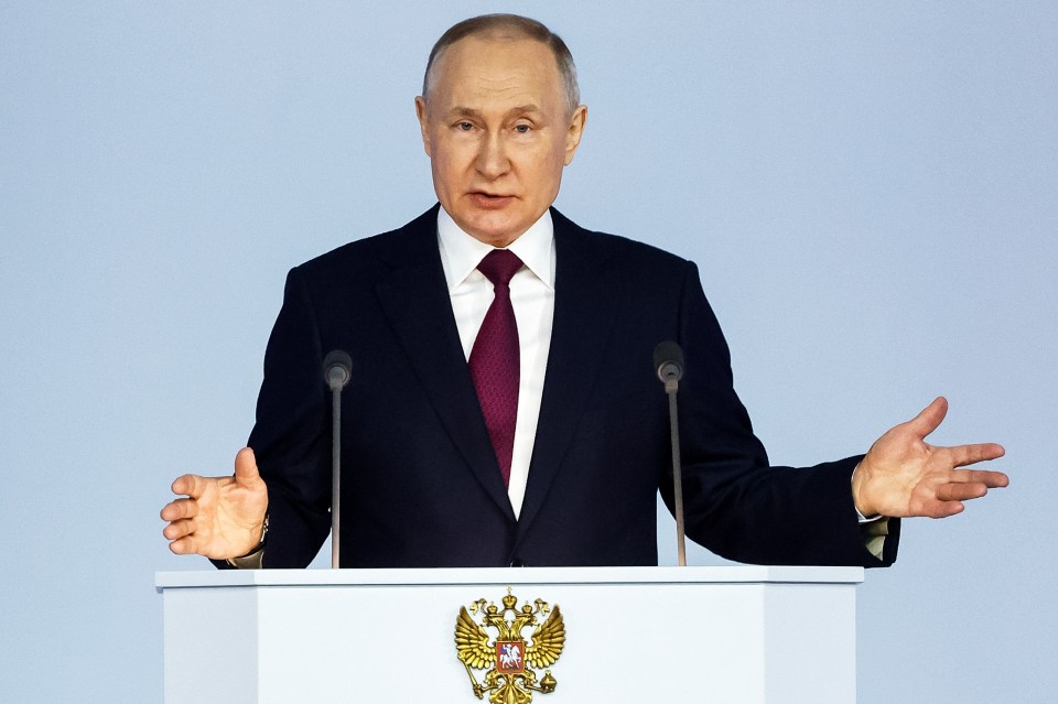 Vladimir Putin has addressed Russia amid his failing war in Ukraine