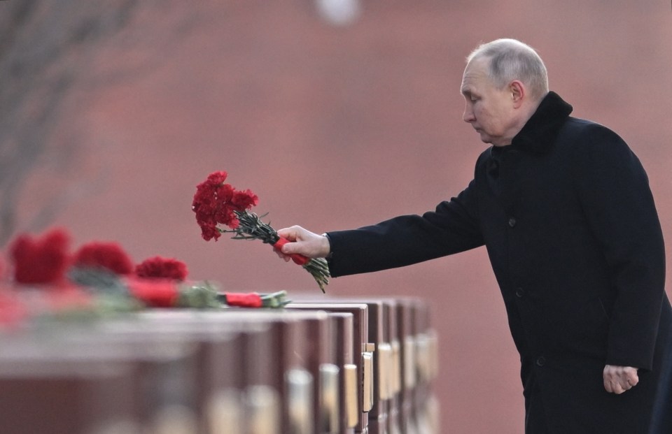 Putin gave an address on Defender of the Fatherland Day in Russia