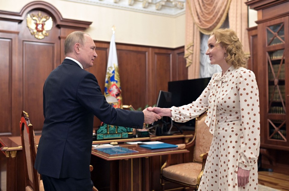 Maria Lvova Belova was appointed child rights commissioner by Putin himself