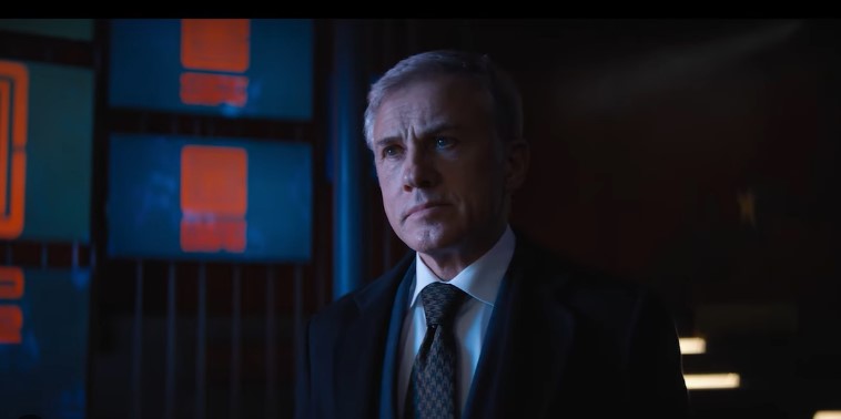 Christoph Waltz is sinister and glorious