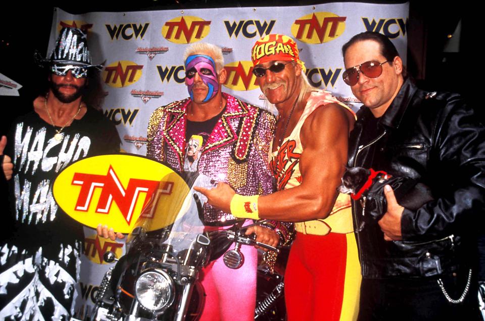 TNT previously broadcasted WCW wrestling back in the 1990s