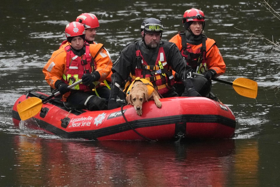 Sniffer dogs have now been brought in to assist with the search