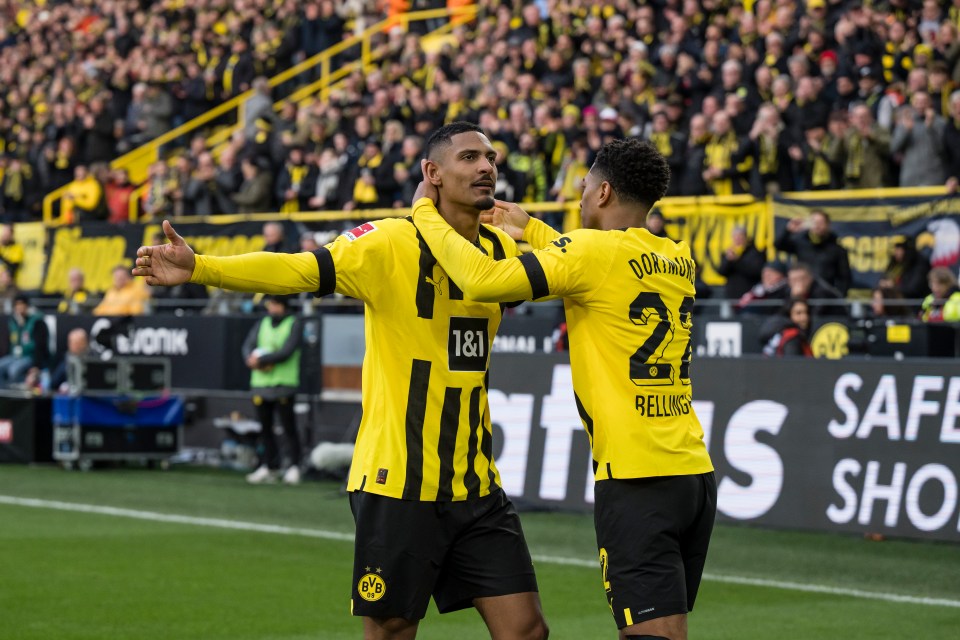 Sebastien Haller scored his first goal after battling cancer