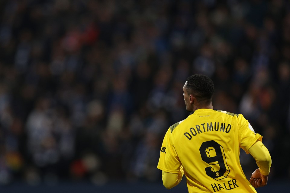 Sebastian Haller is starting for Dortmund after beating cancer