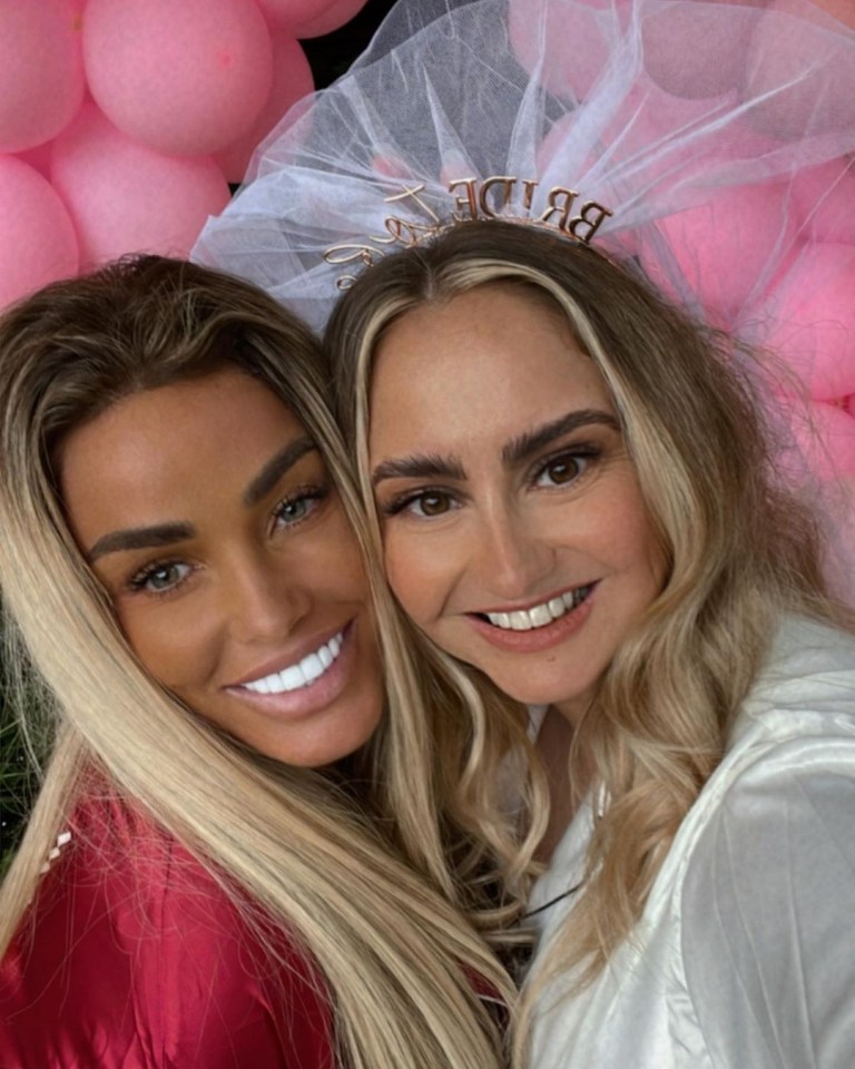 Katie and Sophie host The Katie Price Show podcast together