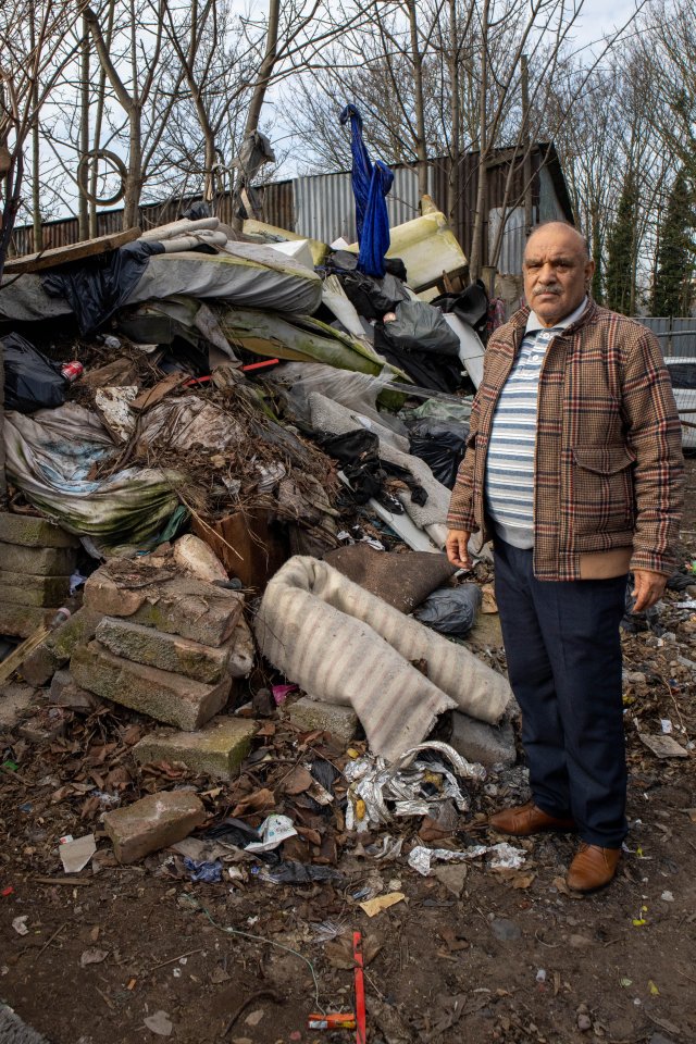 Resident Shah Nawaz has seen rats darting into his neighbours' homes