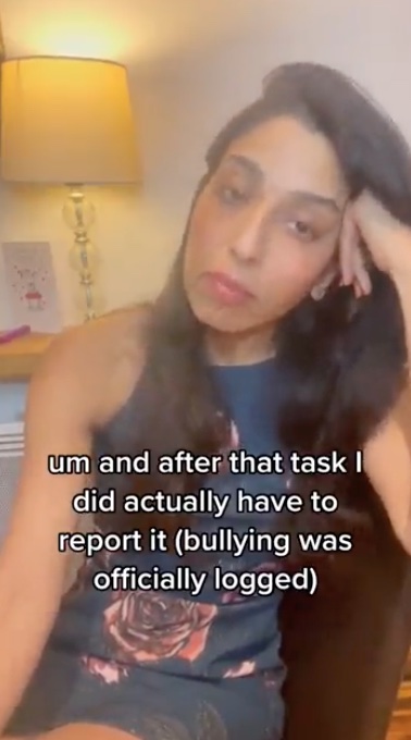 Technology recruiter Shazia had previously revealed she had made a 'bullying' complaint to producers