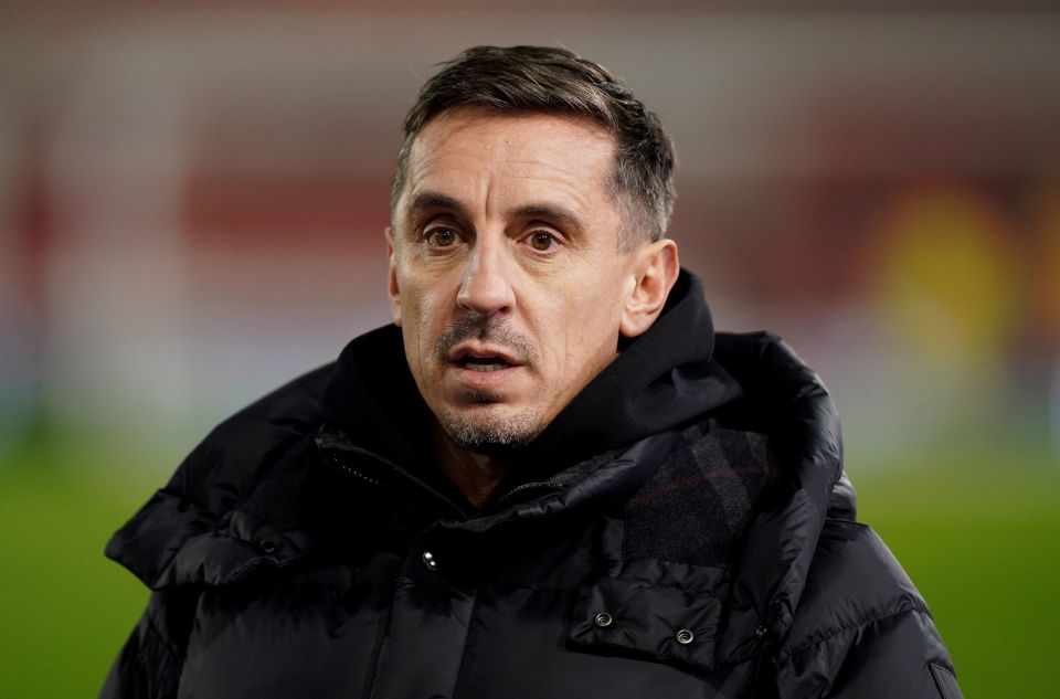 Gary Neville sparked a Twitter storm after liking, retweeting and then deleting a tweet about Mason Greenwood