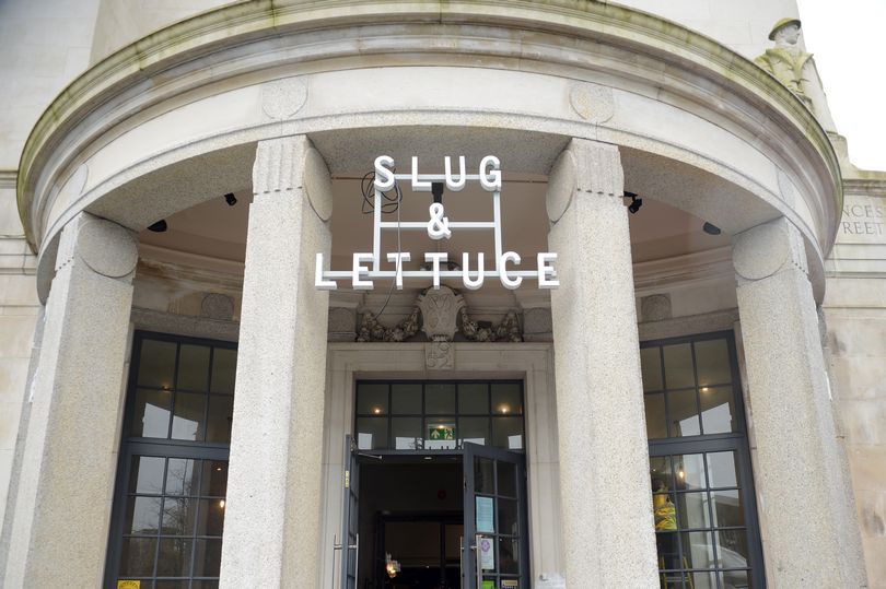 A woman was rushed to hospital after Slug and Lettuce Plymouth