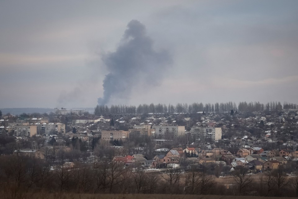 Russia has been blasting the city of Bakhmut in Donetsk region