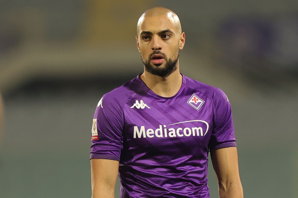 Chelsea made a deadline day bid for Fiorentina star Sofyan Amrabat