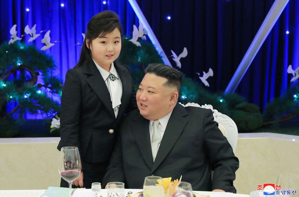 Kim Jong-Un brought his daughter Kim Ju Ae to work — to mark 75 years since North Korean army was founded