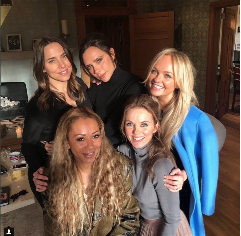 Mel C says the Spice Girls are still thrashing out a plan and she's hoping Victoria will agree to perform with them