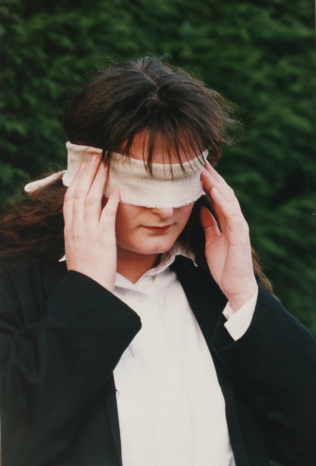 Stephanie had been kept blindfolded in a wooden box inside a wheelie bin with bricks on top