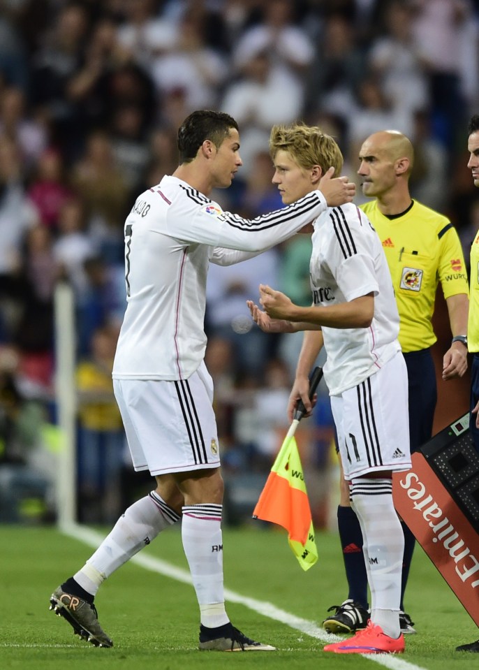 Martin Odegaard became Real Madrid’s youngest debutant at 16 years and 157 days old.