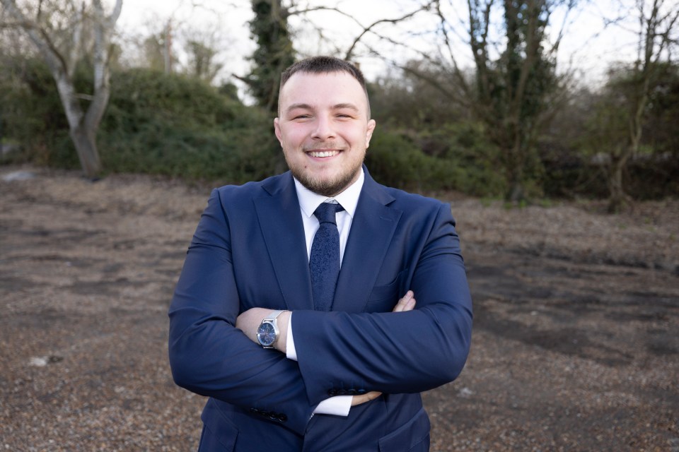 Henry Grimble works at Wyldecrest Park's Lakeside site