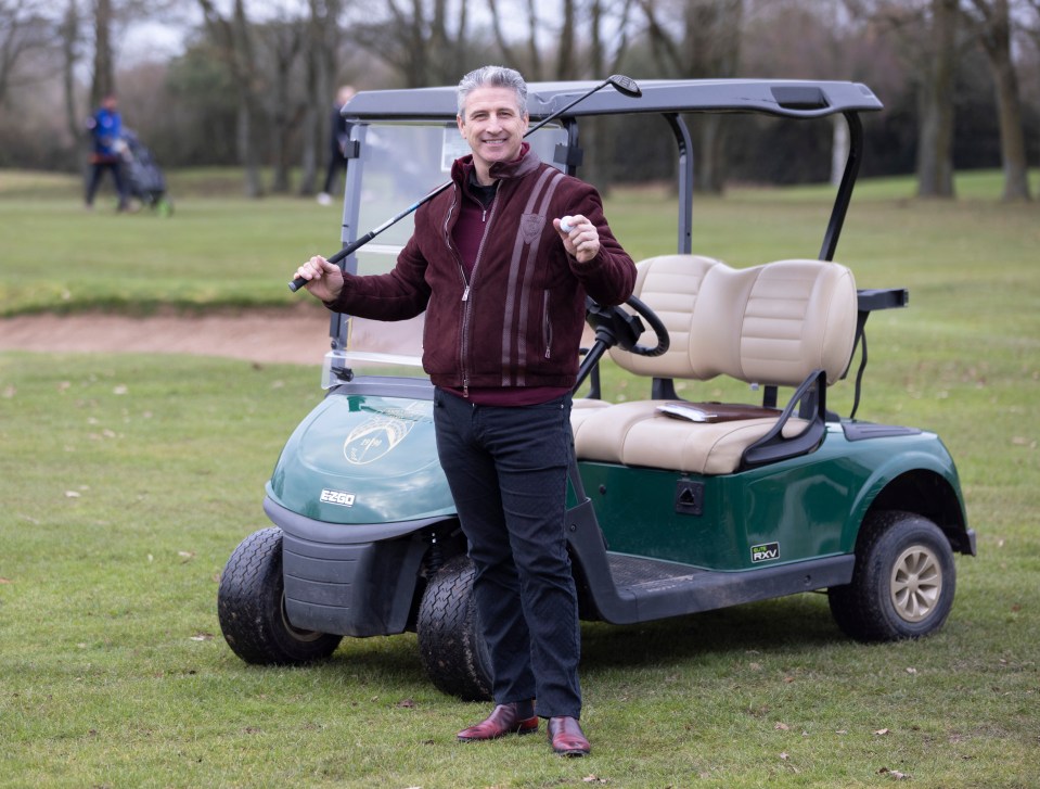 Britain's richest Gypsy Alfie Best at his luxury private golf course