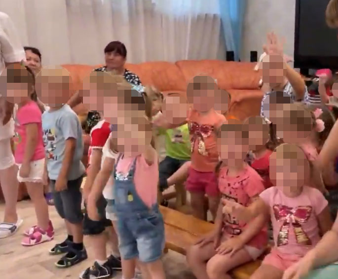 Children across Ukraine and Russia have been placed in facilities and orphanages and deported to Russia, the report stated