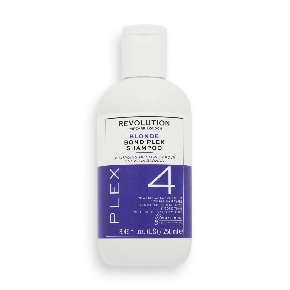 Revolution Haircare Blonde Plex 4 Bond Plex shampoo, 250ml for £10