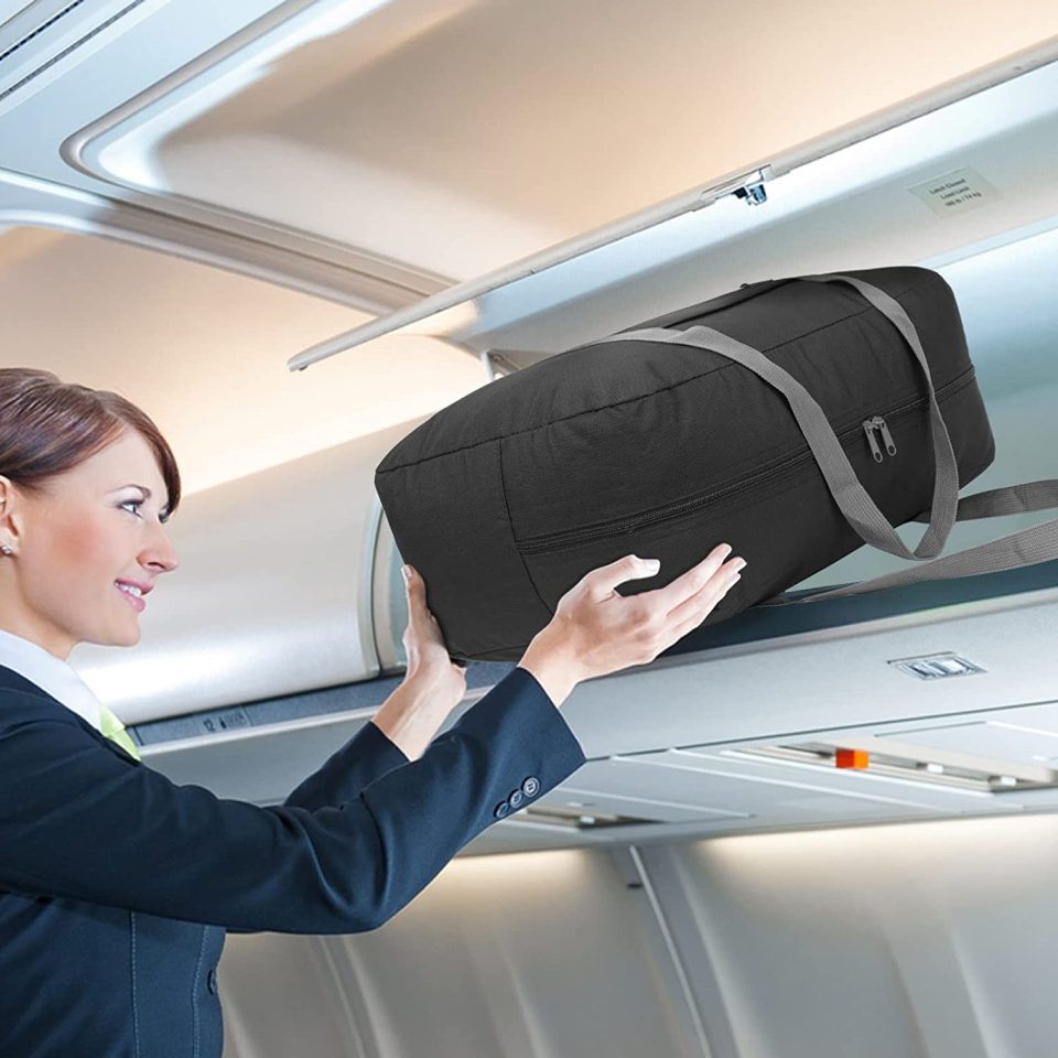 Dark and soft bags could help passengers get more things on their planes