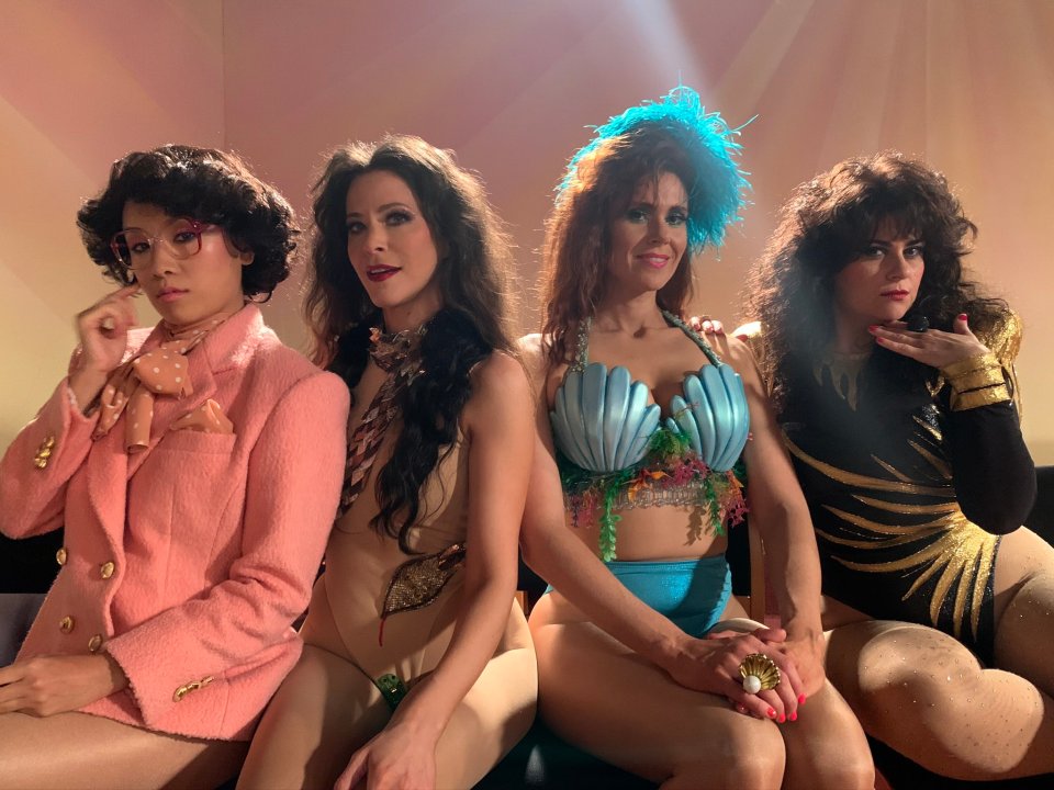 Glow star Kate Nash shared photos from the fourth season which never aired