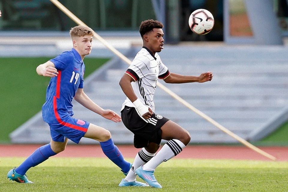 Morgan has represented England at Under-17 level