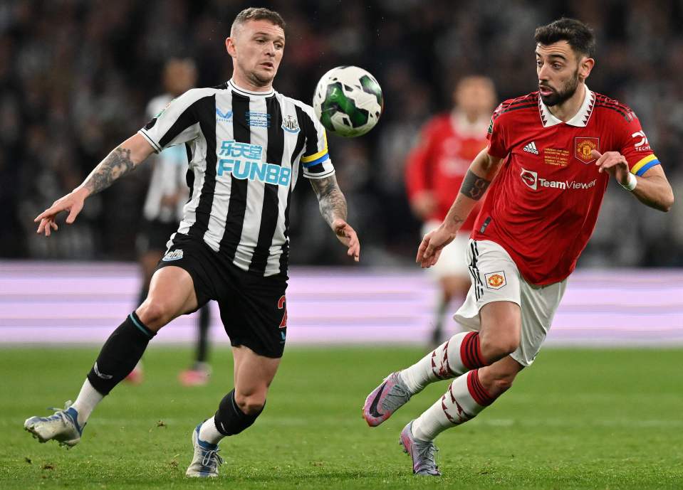 Kieran Trippier was Newcastle's bright spark