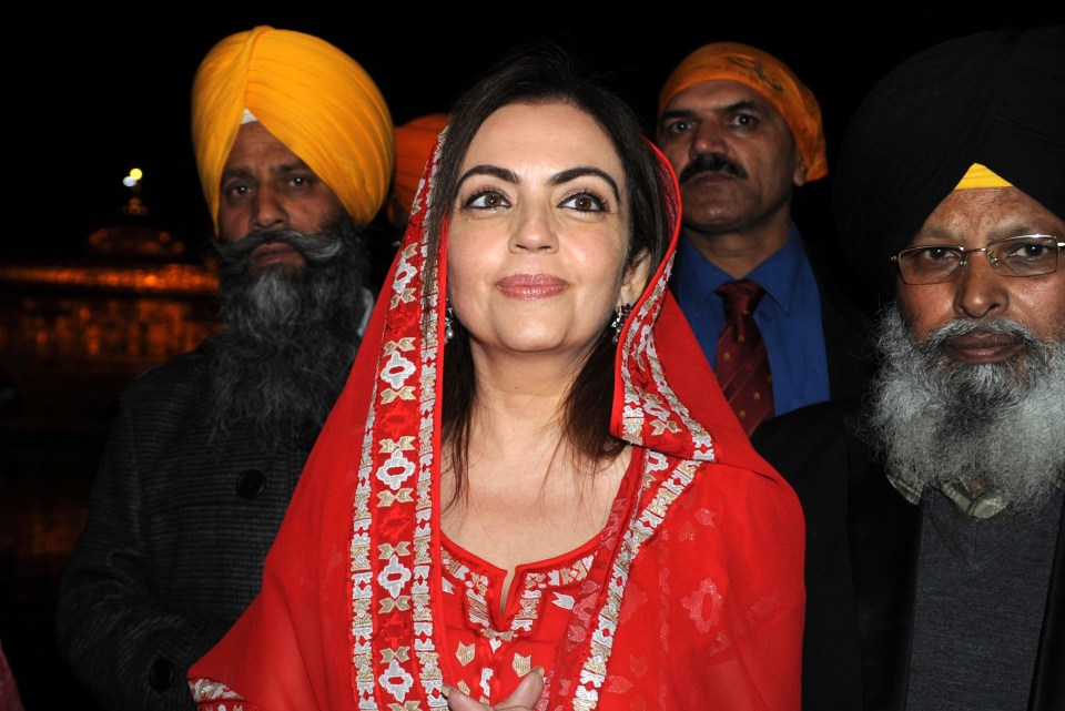 Nita Ambani is part of one of the world's richest families, and is co-owner of the successful cricket team Mumbai Indians