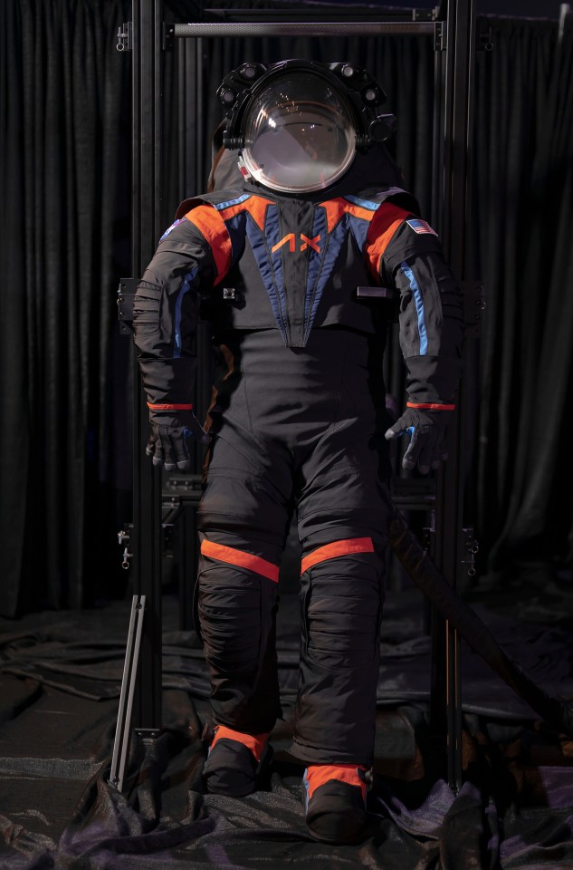 The spacesuit is based on about 10years worth of research that’s been going on at Nasa's Johnson Space Centre