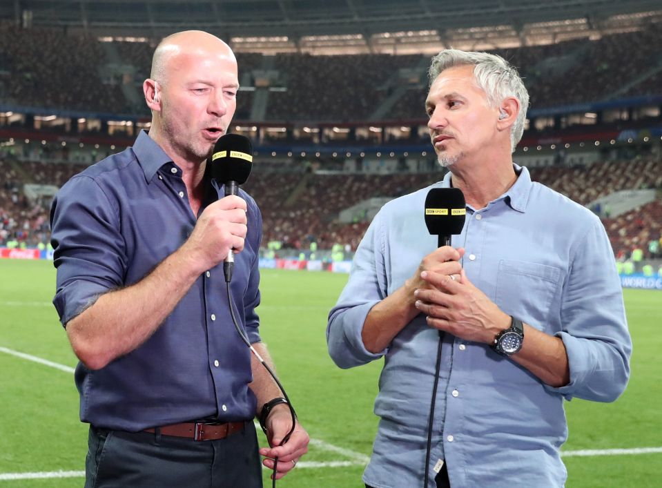 Gary's suspension - which also prompted Alan Shearer, left, to boycott MOTD - comes after he tweeted in reference to the Government's new immigration bill