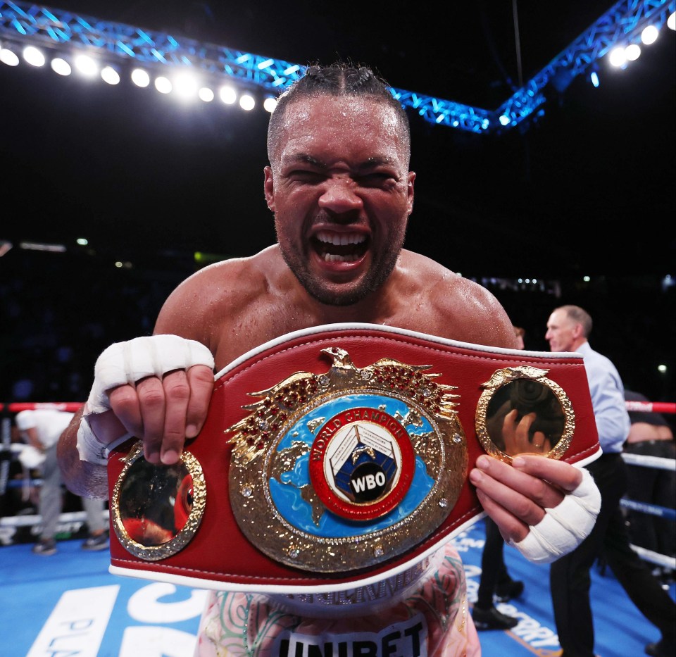 Joe Joyce is eyeing a showdown with Tyson Fury