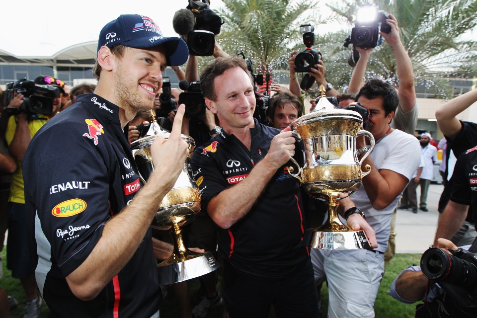 Red Bull dominated between 2010-2013 with Sebastian Vettel