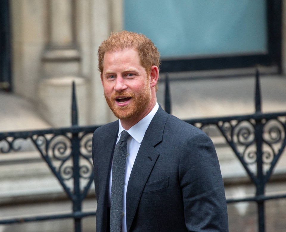 The Duke of Sussex, 38, is currently in London but won’t see his father