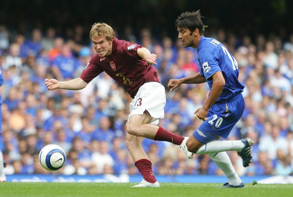 Alex Hleb was a wing-wizard for Arsenal