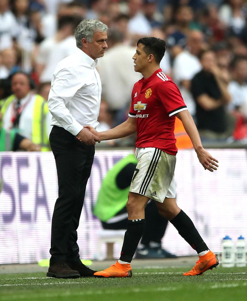 But Jose Mourinho twisted Sanchez's arm and brought him to Manchester United by offering him the No.7 shirt