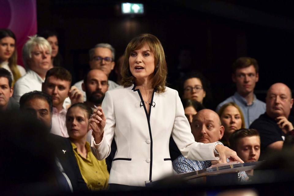 Fiona Bruce is known for hosting Question Time