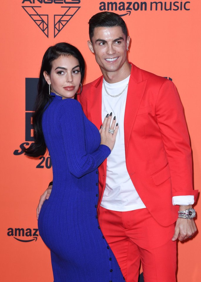 Ronaldo and his long-term girlfriend Georgina Rodriguez