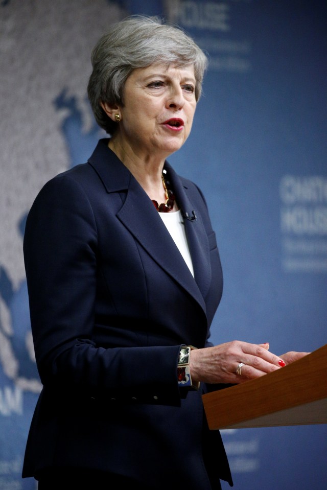 Theresa May was Prime Minister at the time of the Salisbury poisonings