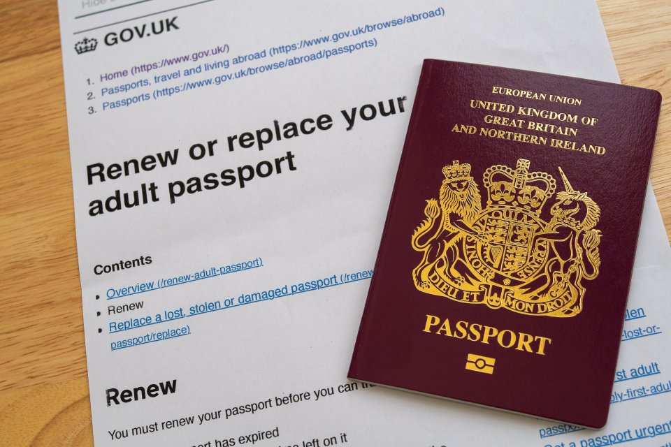 Brits have been warned to apply for new passports now or risk missing holidays