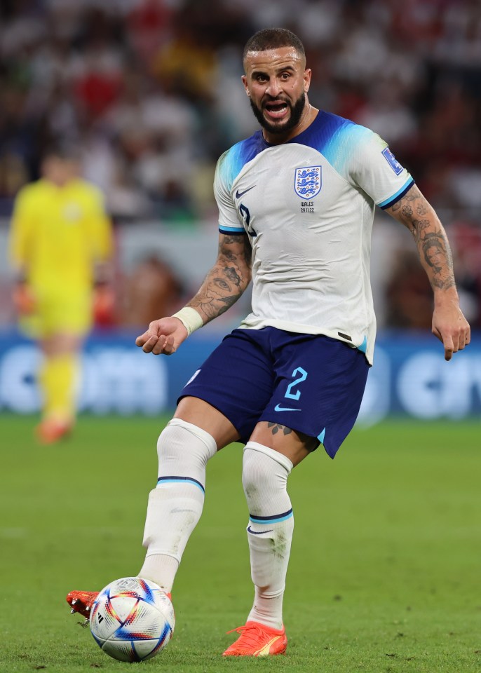 Kyle Walker kept his place despite a police probe after flashing in a pub