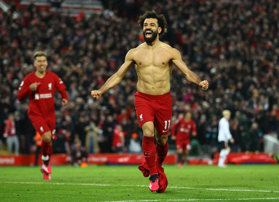 Mo Salah also scored twice to compound United's misery