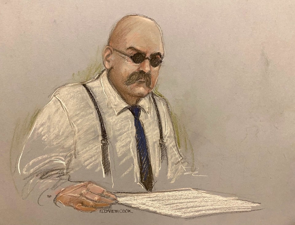 Bronson was at a hearing for the second day of his bid for freedom