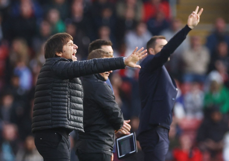 Spurs boss Antonio Conte launched a scathing attack on his troops following their latest collapse