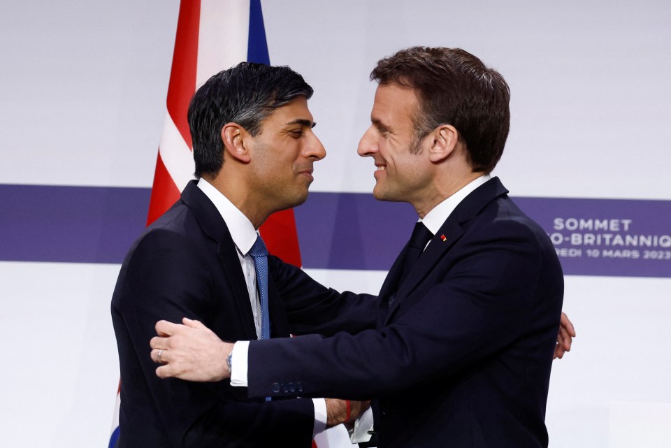 Rishi Sunak met President Macron on Friday and has offered more millions for the French police to patrol their own borders