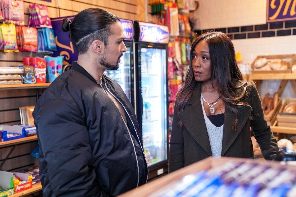 BBC viewers have watched Denise grow close to Ravi but will now be forced to wait