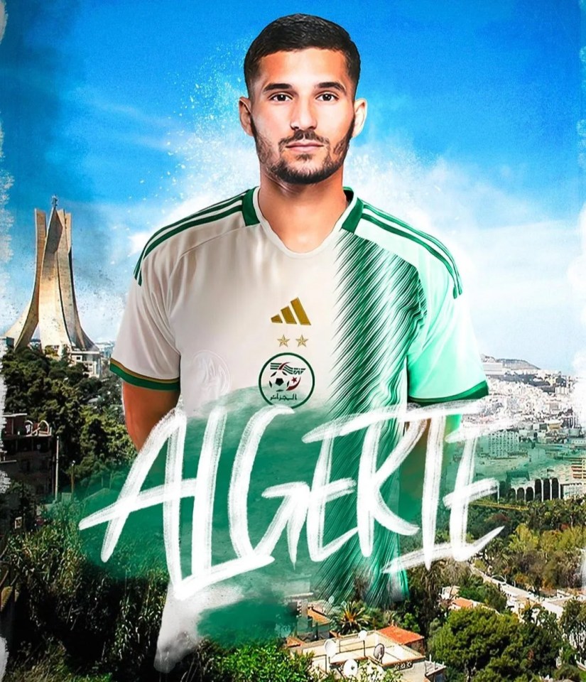 He has now confirmed he has switched his allegiance to Algeria